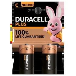 Duracell Plus Αλκαλική Μπαταρία C 1.5V 1τμχ S0458827
