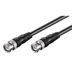 GOOBAY καλώδιο BNC RG59 75 ohm 5m μαύρο