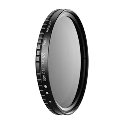 Apexel HD/ND Filter 67mm for Camera Lenses (Model 4-50278, MPN APL-67VND400)