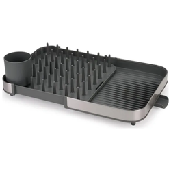 Joseph Joseph Duo 851680 Expandable (Extend) Dish Drainer / Drip Tray, Grey