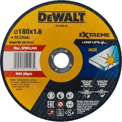 Δίσκος κοπής μετάλλου Dewalt DT43908-QZ 180mm