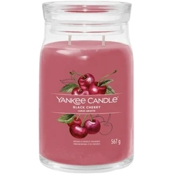 Yankee Candle Signature Black Cherry - Μεγάλο Κερί 567 g
