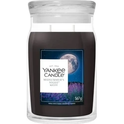 Yankee Candle Signature Midsummer's Night Αρωματικό Κερί σε Βάζο 567 g