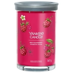 Yankee Candle Signature Red Raspberry — Κερί σε βάζο 567 g