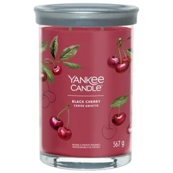 Yankee Candle Signature Black Cherry - Αρωματικό κερί σε βάζο 567 g