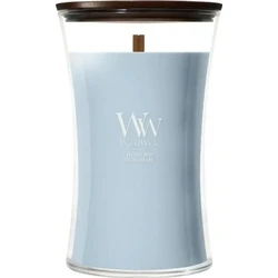WoodWick Lakeside Mist 609,5 g — μεγάλο αρωματικό κερί