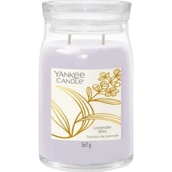 Yankee Candle Signature Lavender Bliss 567g - Κερί σε Μεγάλο Γυάλινο Βάζο