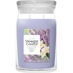 Yankee Candle Signature Lavender Vanilla Μεγάλο Κερί 567 g