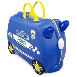 Trunki Ride-On Suitcase Percy (Police Car) - Kids Trunki
