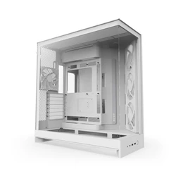 NZXT H9 Flow RGB Gaming Midi Tower Κουτί Υπολογιστή με Πλαϊνό Παράθυρο Λευκό