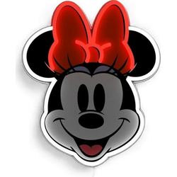 Yellowpop Neon Disney Minnie Printed Face - Neon LED Wall Light (USB-A)