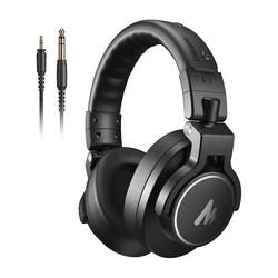 Maono MH700 Wired Over-Ear Headphones Black