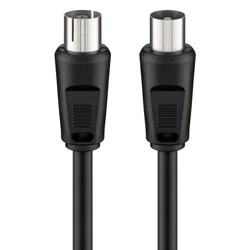 Καλώδιο Κεραίας Goobay αρσενικό σε θηλυκό 50913, <70dB, CCS, 20m, μαύρο