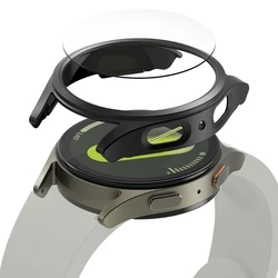 Ringke Slim & Tempered Glass Galaxy Watch 7 44mm Titanium Black