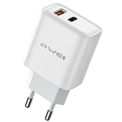 AWEI PD81-EU wall charger 22.5W GaN white