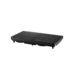 First Austria FA-5095-5 – Διπλή Επαγωγική Εστία Κουζίνας 3500W με Αφής, Timer & Κλείδωμα (2 Ζώνες)