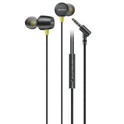 AWEI L5 headphones 3.5mm jack black