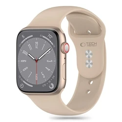 Belt Tech-Protect Silicone Apple Watch 4/5/6/7/8/9/SE/10 38/40/41/42mm Walnut