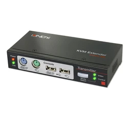 KVM Switch Lindy 39378 Ca5 KVM Extend Combo with KVM Switches USB-PS/2 VGA Up To 300m