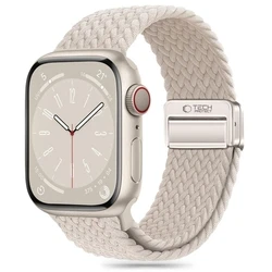 Belt Tech-Protect Nylonmag Apple Watch 4/5/6/7/8/9/SE/Ultra 1/2 42/44/45/49mm Starlight