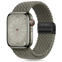 Belt Tech-Protect Nylonmag Apple Watch 4/5/6/7/8/9/SE/Ultra 1/2 42/44/45/49mm Olive Grey