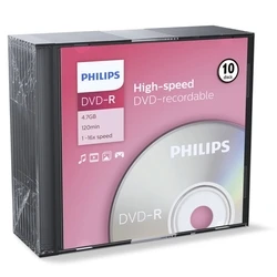 Philips DVD-R 16x 4.7GB 10-pack (DM4S6S10F/00)