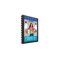 Oxford Ringmappe polyvision με vario-zipp-Prinzip, 20 διαφανείς θήκες PP (DIN A4)