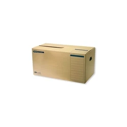 ELBA Umzugskarton tric system with archive print natural brown, 78 L, 10-pack