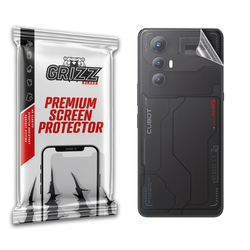 GrizzGlass SatinSkin rear film for Cubot Max 5