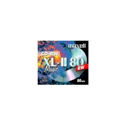 Maxell CD-RW 80 Maxell Audio, JewelCase, 1 τεμάχιο