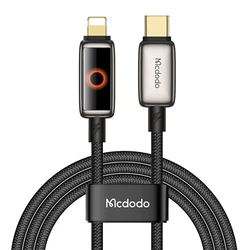 Mcdodo CA-6670 Braided USB-C to Lightning Cable 36W 1.2m Black