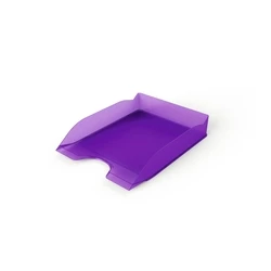 DURABLE Basic Δίσκος Εγγράφων A4–C4 στοίβος διαφανές λιλά