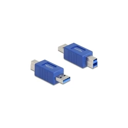Delock Προσαρμογέας USB 5 Gbps USB Τύπου A (φις) σε USB Τύπου B (φις) - σταυρωμένος (Model 67213)