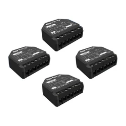 Shelly 2PM Gen3 X4 Smart Switch 2 Καναλιών Wi‑Fi, Bluetooth & RF 10A (4 τμχ)