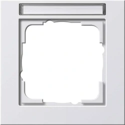 Πλαίσιο Διακόπτη GIRA 109129 frame 1f BSF pureWhite E2