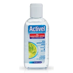 Αντισηπτικό Gel Activel Χεριών, με Γλυκερίνη & Aloe Vera, 80Ml