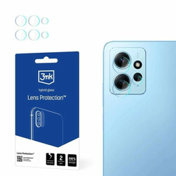 Hybrid glass for the camera lens 3MK Lens Protect Xiaomi Redmi Note 12 4G [4 PACK]