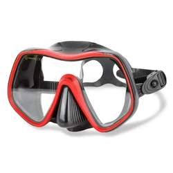 Μάσκα Θαλάσσης Salvas Oceanica Neolight Medium/Large Κόκκινη