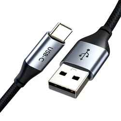 Καλώδιo USB Cabletime 2.0 σε Type-C C160, 5A, 0.25m, μαύρο