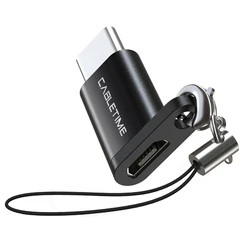 Αντάπτορας USB Cabletime Type-C σε USB Micro CMBF, μαύρος