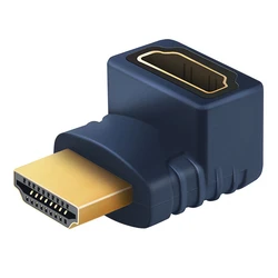 Αντάπτορας HDMI Cabletime Ha10, Γωνιακός, 4K, Μπλε