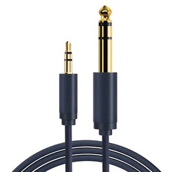 Καλώδιο Ήχου Cabletime 3.5mm σε 6.3mm CT-H11G, 1.8m, μαύρο