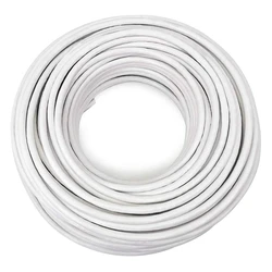 Καλώδιο Κεραίας Mabikal 75Ohm, 1mm, 100m, λευκό