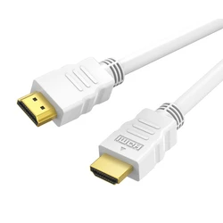 Καλώδιο HDMI Cabletime Ct-He19G Με Ethernet, 4K/60Hz, 18 Gbps, 1M, Λευκό