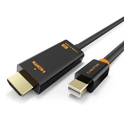Καλώδιο mini DisplayPort Cabletime σε HDMI CT-AV588-03G4K, 4K/30Hz, 1.8m, Μαύρο