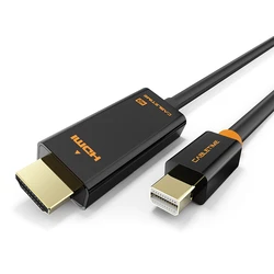 Καλώδιο mini DisplayPort Cabletime σε HDMI CT-AV588-03G, 1080p/60Hz, 1.8m, Μαύρο