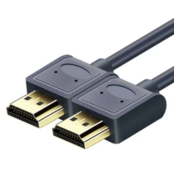 Καλώδιο HDMI Cabletime Av540-Usheaag με Ethernet, Slim, 4K/60Hz, 18 Gbps, 1M, Μπλε