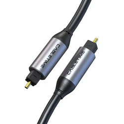 Cable Audio Toslink CABLETIME Gold Plated 5 mm 3 m Black