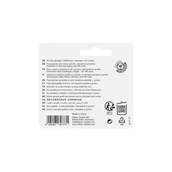 Faber-Castell Sleeve Διπλή Ξύστρα με Θήκη L-Hand Μαύρη (182777)