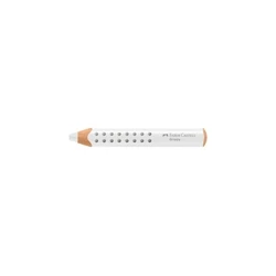 FABER-CASTELL Έγχρωμο Μολύβι Grippy λευκό σετ 3 τεμαχίων